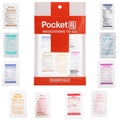 Pocket RX Mini Travel Medicine Kit – TSA-Approved First Aid Pouch with 10 Essential OTC Medications for Headache, Pain, Allergy, Upset Stomach & More – Compact, USA Made (17 Tablets) Real Vitamins buy supplements Au