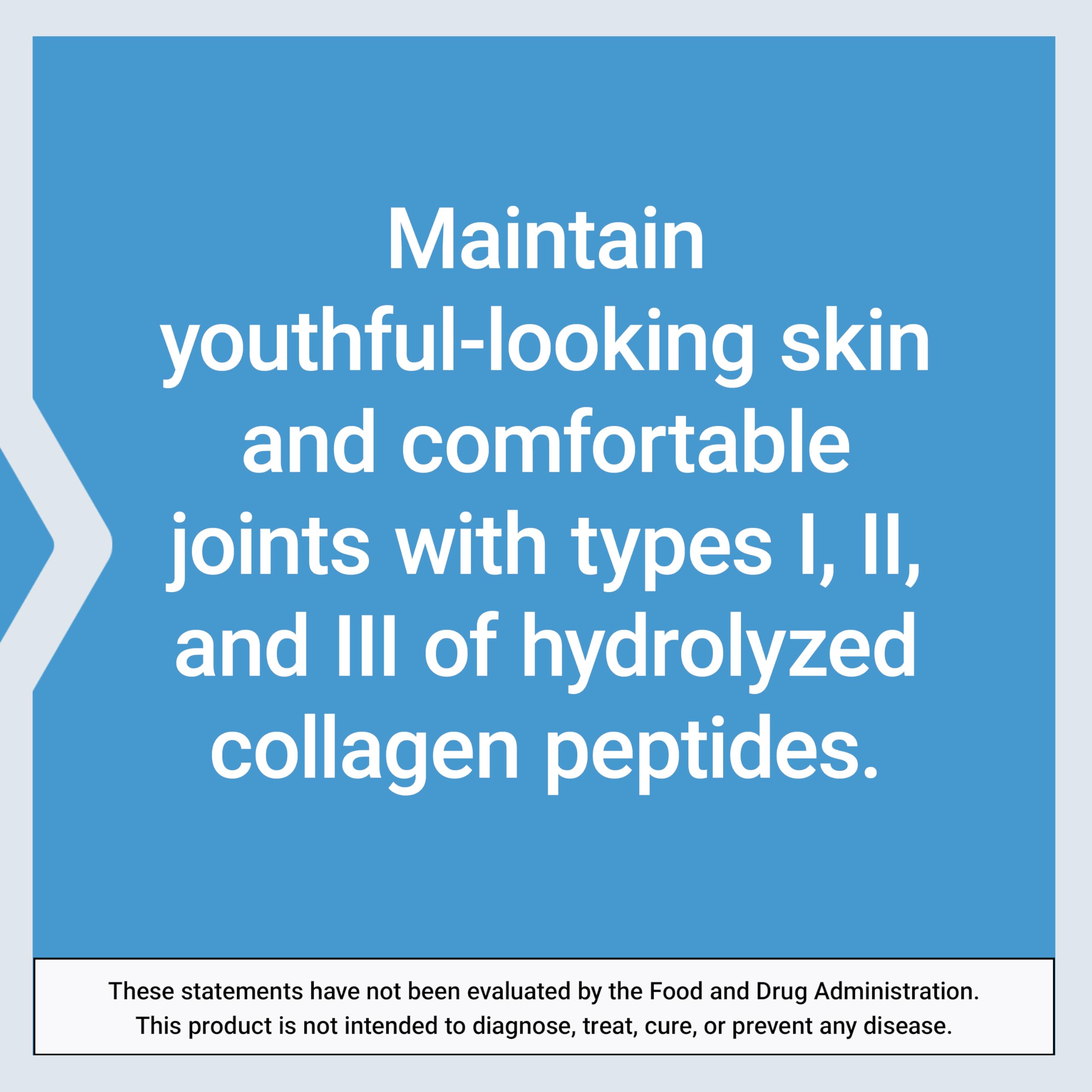 Life Extension Collagen Peptides for Skin & Joints, Collagen Types I, II & III in an Easy-Mix Powder, Gluten Free, Non-GMO, net Weight 343 Grams Life ExtensionBuy Supplements Australia