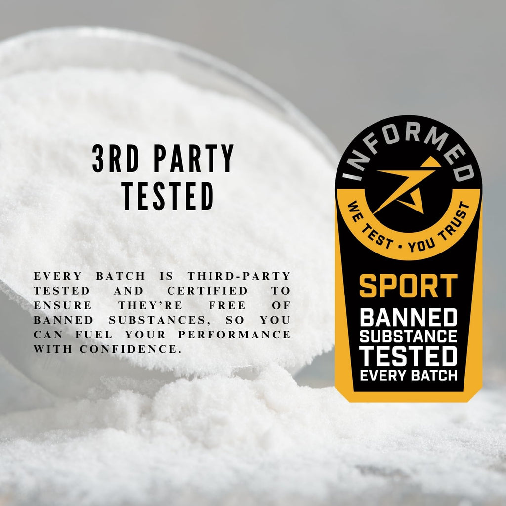 CREATINE HCl Powder for Men and Women, Muscle Strength, Brain Performance, Heart Health & Immune Support - Raw Tart Taste, 90 Servings POWER PLAY FUELBuy Supplements Australia
