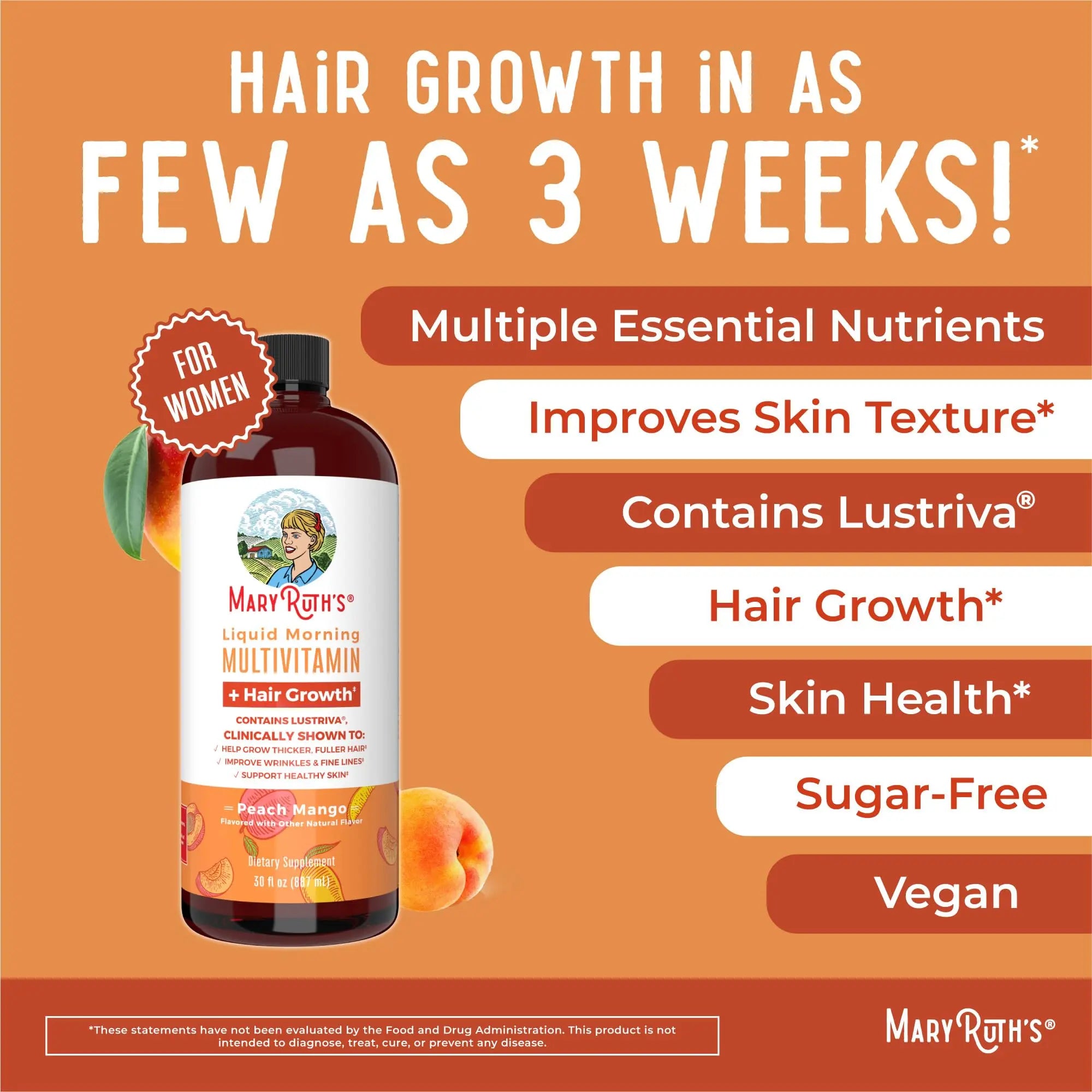 MaryRuth Organics Morning Multivitamin Hair Growth Bundle MARYRUTH'SBuy Supplements Australia