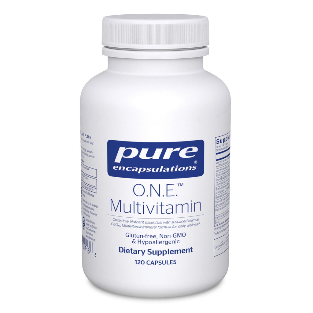 Pure Encapsulations O.N.E. Multivitamin - Once Daily Multivitamin with Antioxidant Complex Metafolin, CoQ10, and Lutein to Support Vision, Cognitive Function Pure EncapsulationsBuy Supplements Australia