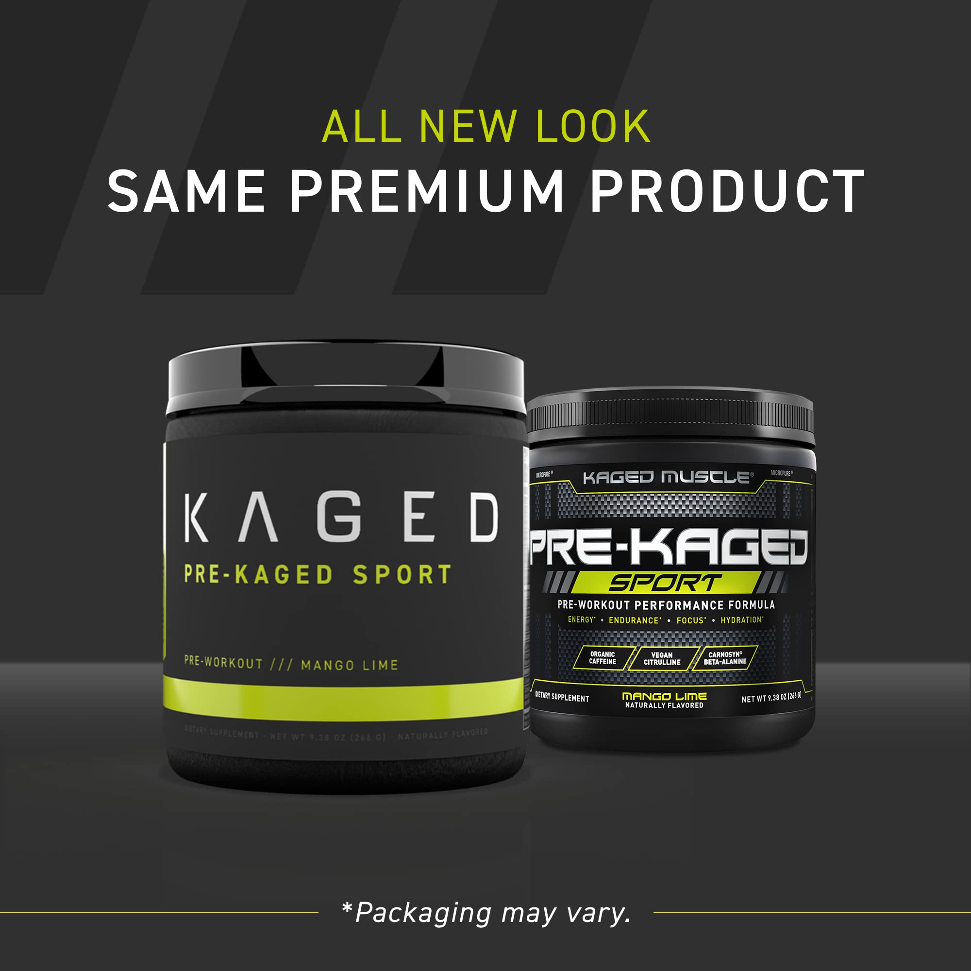Kaged Athletic Sport Pre Workout Powder | Mango Lime | Energy Supplement for Endurance KagedBuy Supplements Australia