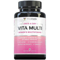 Vitauthority Multivitamin for Women Women’s Daily Multi-Vitamin Supplement with DIM, Iodine, Ashwagandha Supports Youthful Complexion Vitauthority