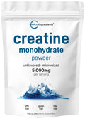 Creatine Monohydrate Powder 1 kg (2.2 Lbs), 5000mg Per Serv, Micronized Creatine Powder, Unflavored, Pure, No Filler, Keto & Vegan Friendly, Easy Dissolve Pre Workout Creatine for Women and Men Micro IngredientsBuy Supplements Australia