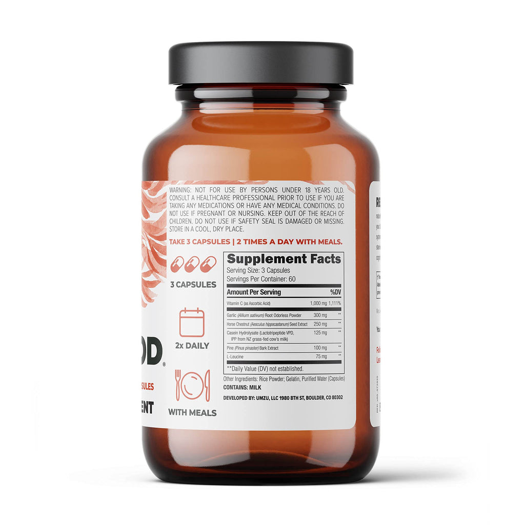 UMZU Redwood - Supports Nitric Oxide & Healthy Blood Flow - Blend of Vitamins & Herbal UMZUBuy Supplements Australia
