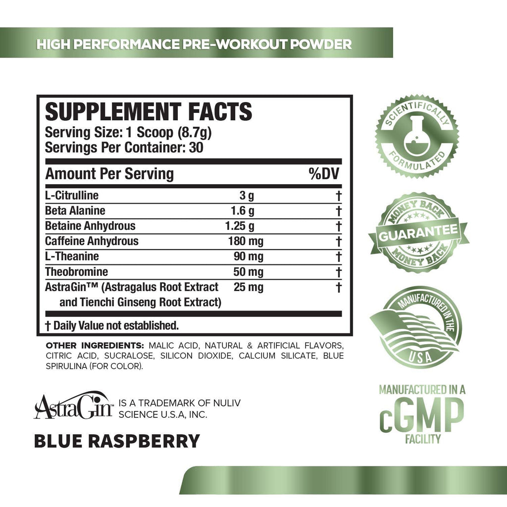 Jacked Factory NITROSURGE Pre Workout Supplement, Growth Surge Post Workout Muscle Builder