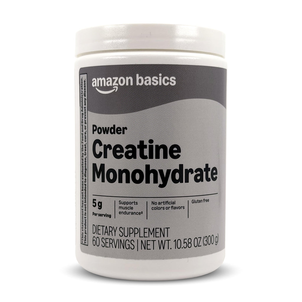 Amazon Basics Creatine Monohydrate Powder, 10.58 oz, 60 Servings Amazon BasicsBuy Supplements Australia