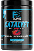 FX Supps Catalyft Pre-Workout PowderDrink for Men and Women Blitz Berry Blast Dietary