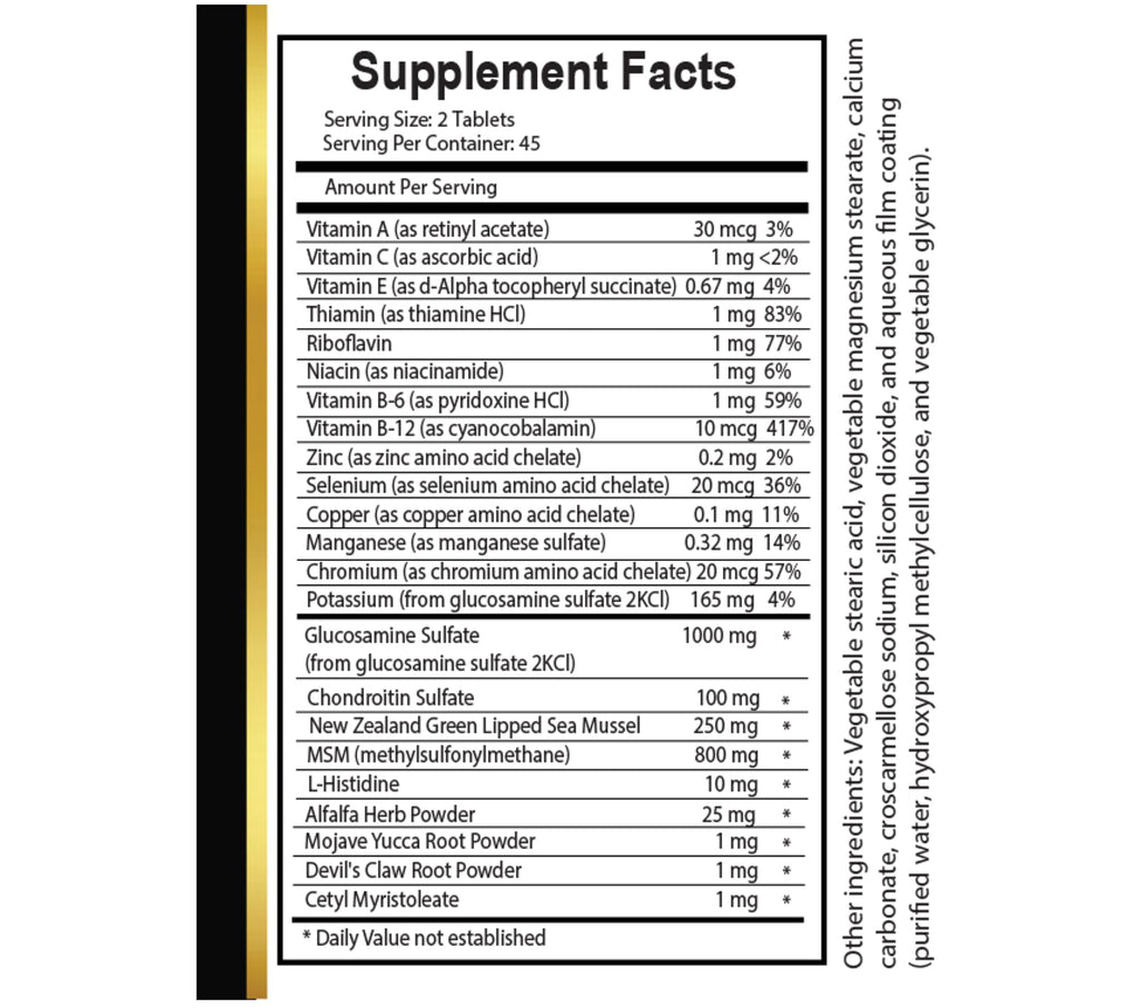 Joint Matrix PRO Natural Complex - Support Muscle Recovery, Full Joint Support, Flexibility Supplements, Natural Muscle Support - 2 Bottles 180 Tablets OLANTA TRADE SOLUTIONBuy Supplements Australia