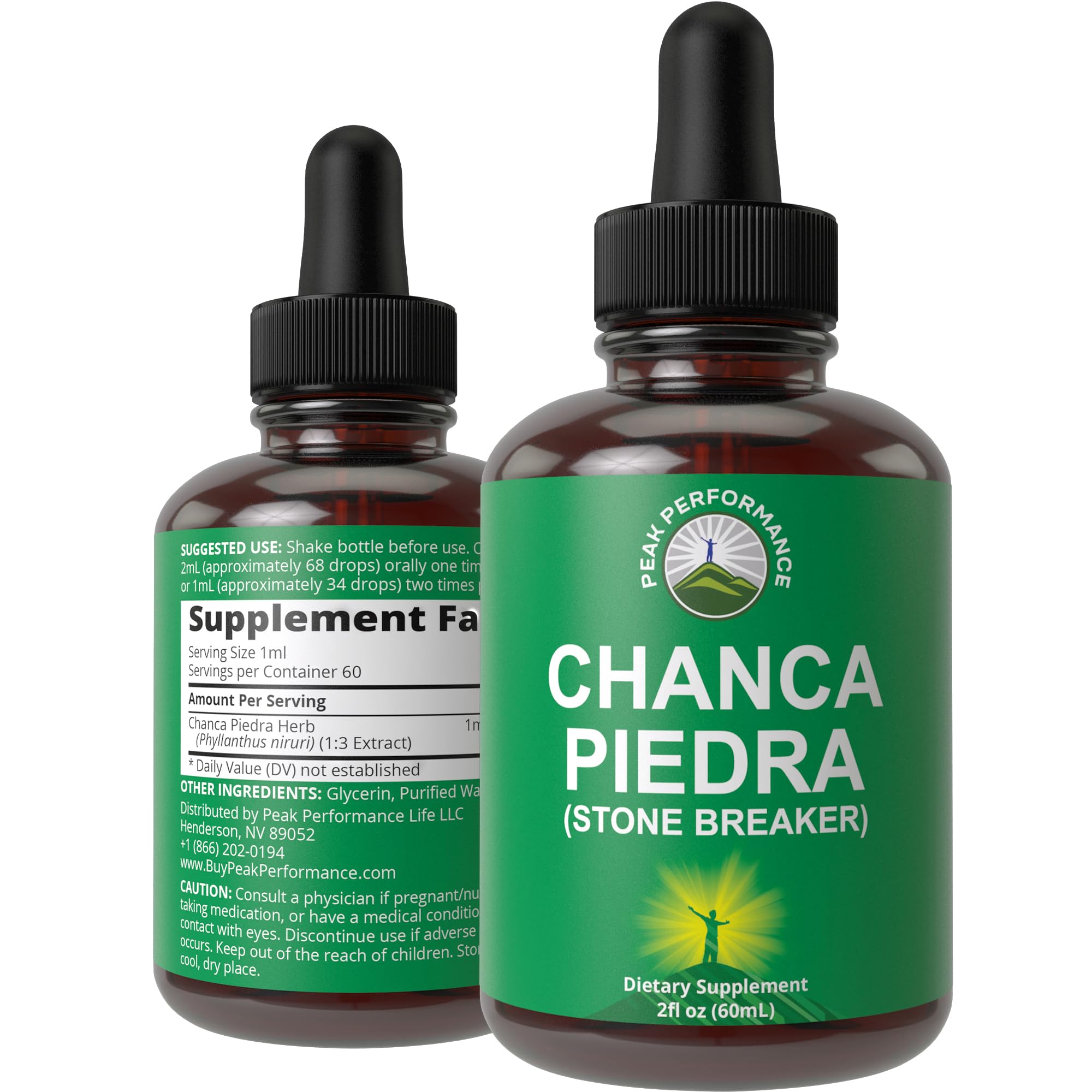 Chanca Piedra Liquid Drops. Stone Breaker - Advanced Kidney Stones Dissolver & Gallbladder Cleanse Support Supplement. USA Tested Chanca-Piedra Stonebreaker. Sugar Free, Gluten Free, Herbal Tincture Peak PerformanceBuy Supplements Australia