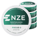 NZE Caffeine Free Nootropic Pouches (Wintergreen) - Nootropic Pouches with Alpha GPC, L-Tyrosine & L-Theanine - No Sugar or Artificial Sweeteners - 15 Pouches Per Can - 5 Pack NZEBuy Supplements Australia