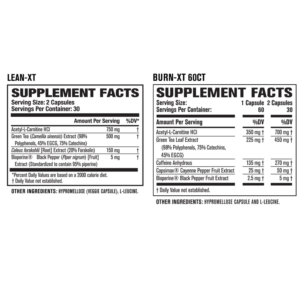 Burn-XT Thermogenic Fat Burner, Lean PM Nighttime Fat Burner & Sleep Aid Jacked FactoryBuy Supplements Australia
