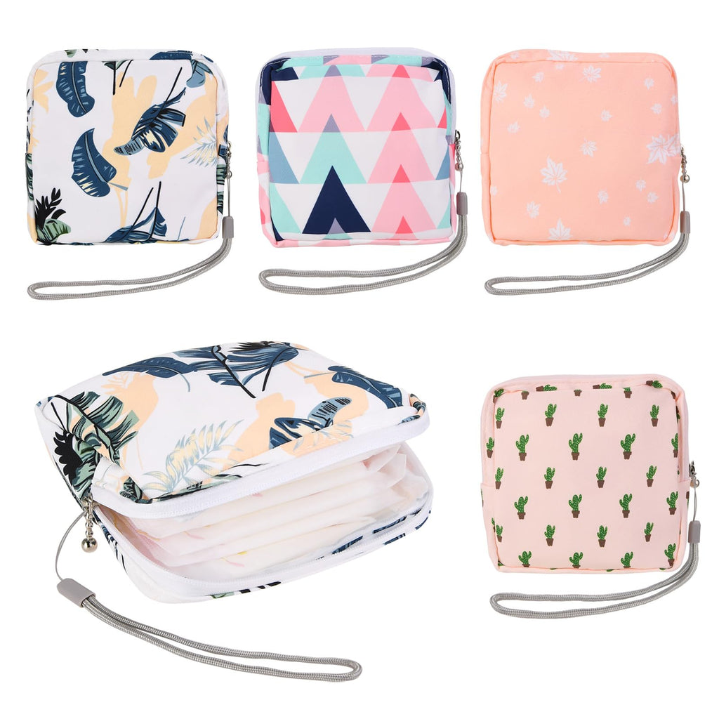 4Pcs Sanitary Napkin Storage Bag, Small Menstrual Period Bag Period Pouch Waterproof AbeilloBuy Supplements Australia