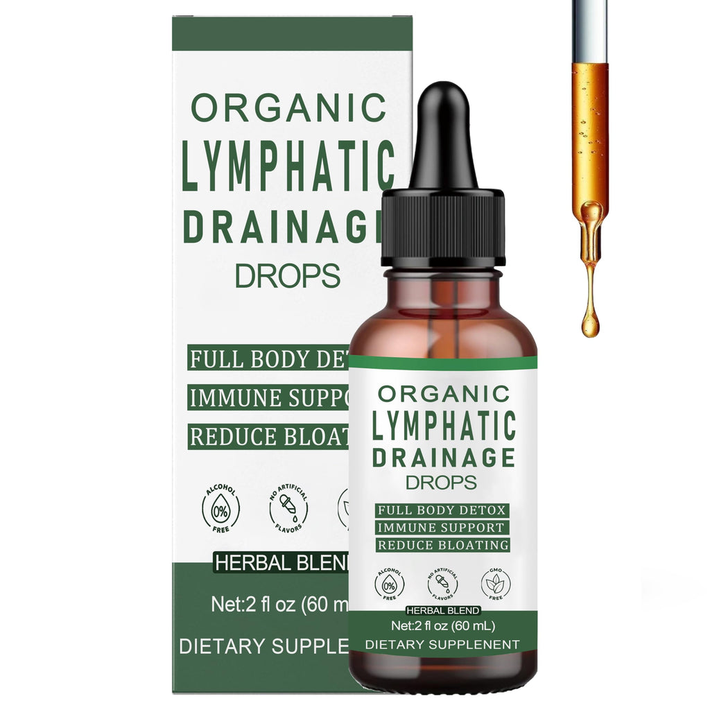 Slifthistle Lymphatic Drainage Drops, Lymphatic Support Liquid Drops, with Herbal Ingedients, Reduce Bloating, Full Body Detox & Cleanse, Promote Circulation, Vegan, Non-GMO (60ml) (1) Slifthistle buy supplements Au