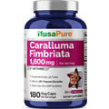 NusaPure Caralluma Fimbriata 1600mg - 180 Veggie Capsules (Non-GMO, Vegan) NusaPureBuy Supplements Australia