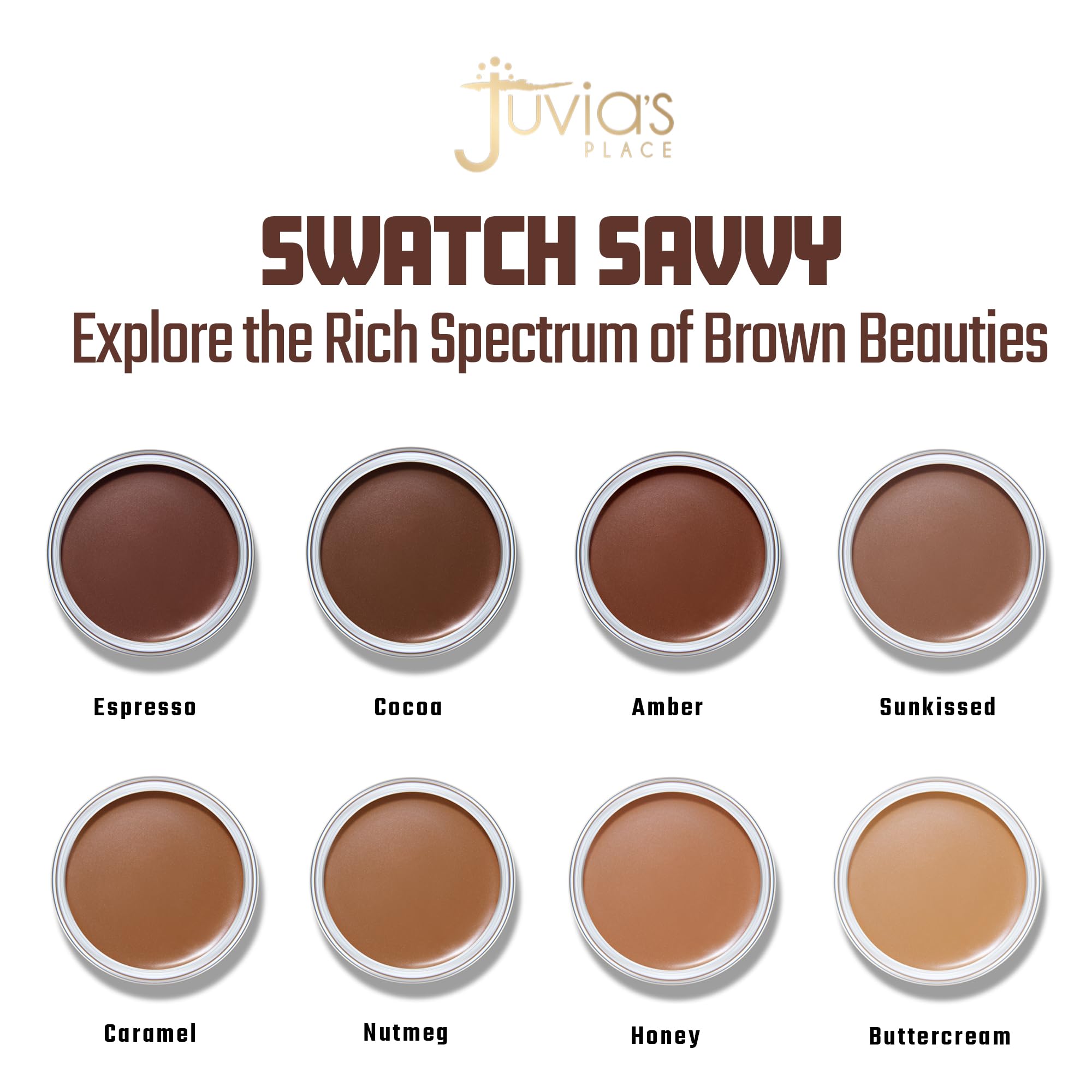 Juvia's Place Bronzed Cream Bronzer - Sunkissed - Smooth Cream Bronzer Pot for Sun-Kissed Glow & Warmth, Buildable & Blendable Makeup Contour with Long-Lasting Matte Shimmer Finish, Highly Pigmented Juvia's PlaceBuy Supplements Australia