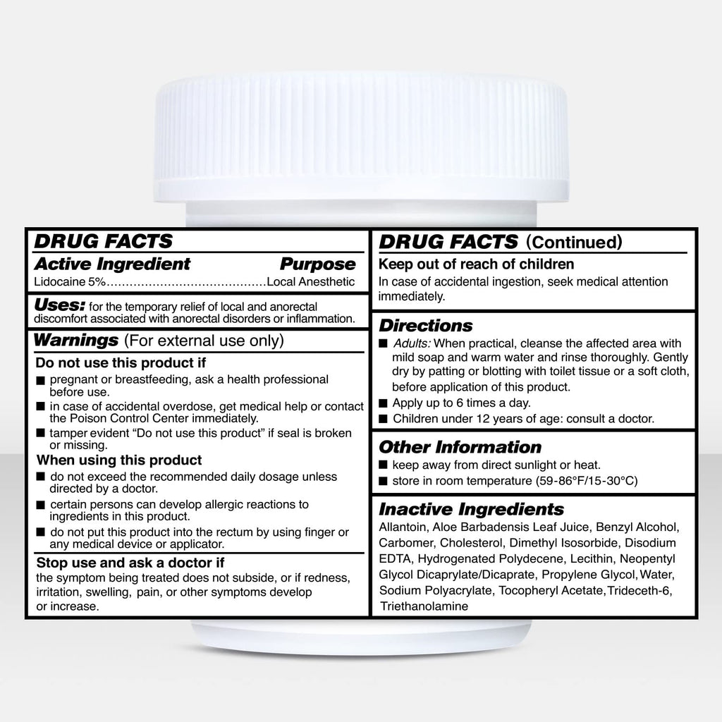 Clinical Resolution Numb Master 5% Lidocaine Cream Fast-Acting OTC anesthetic for Pain, Itch, Burns & Hemorrhoids with Vitamin E & Aloe for Soothing Relief Maximum Strength 4.2 Ounce Clinical ResolutionBuy Supplements Australia