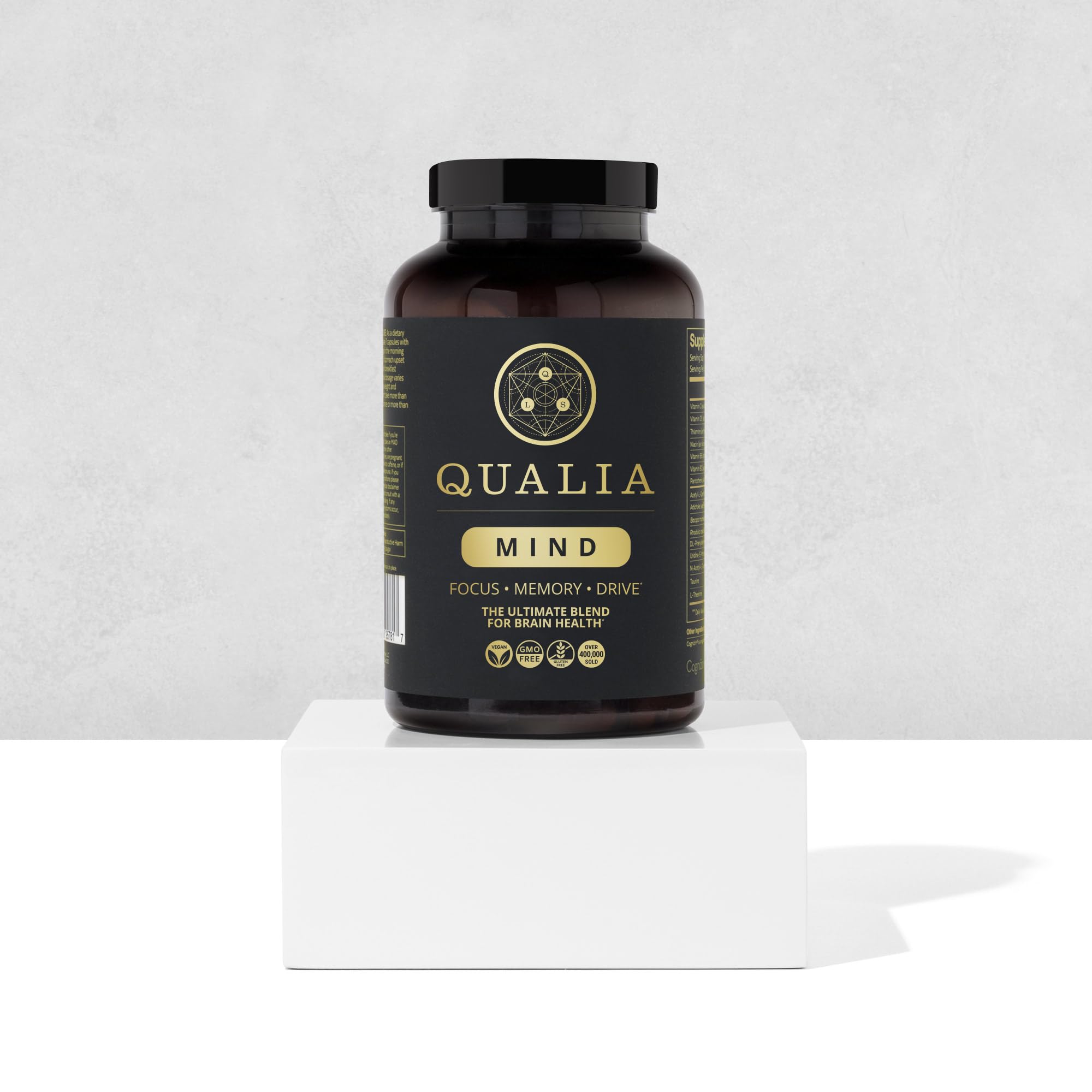 Qualia Life Sciences Qualia Mind | The Ultimate Blend for Brain Health* | Doctor-Formulated Nootropic to Fuel Focus & Concentration* | Supports Long Term Brain Health| Maintain Drive & Productivity QUALIA LIFE SCIENCESBuy Supplements Australia