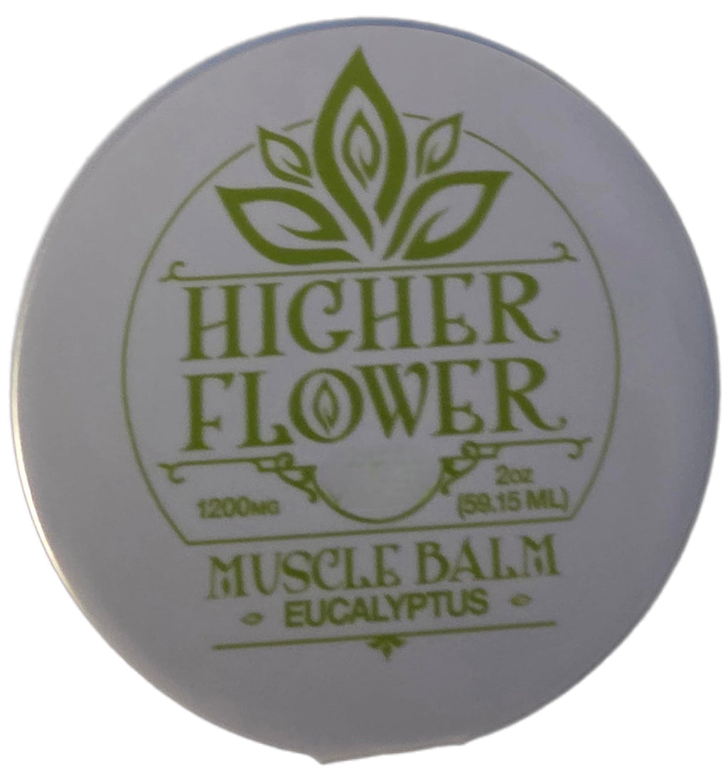 Hemp Muscle Balm 1200 mgs (Eucalyptus) Higher Flower CBDBuy Supplements Australia