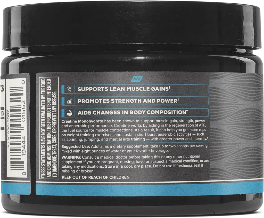 ONNIT Creatine Monohydrate Powder – IGEN™ Non-GMO Tested, 5g Premium Creatine for Muscle Strength, Power & Lean Mass, Supports Brain Health & Cellular Energy, Unflavored, 30 Servings, 5.29 oz 3-Pack ONNITBuy Supplements Australia