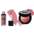 Saie Cheek Flush Duo - Dew Liquid Blush (.40 oz, Lady), SuperSuede Baked Powder Blush (.01 oz, Mia) - Layerable, Skin-Nourishing Blushes for a Seamless Radiant Finish SaieBuy Supplements Australia