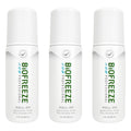 Biofreeze Professional Pain Relief Roll On, Travel Size Arthritis Discomfort Reliever, Fast Acting & Long Lasting Formula, Cooling Menthol Gel 3 Fl Oz (Pack of 3) BiofreezeBuy Supplements Australia