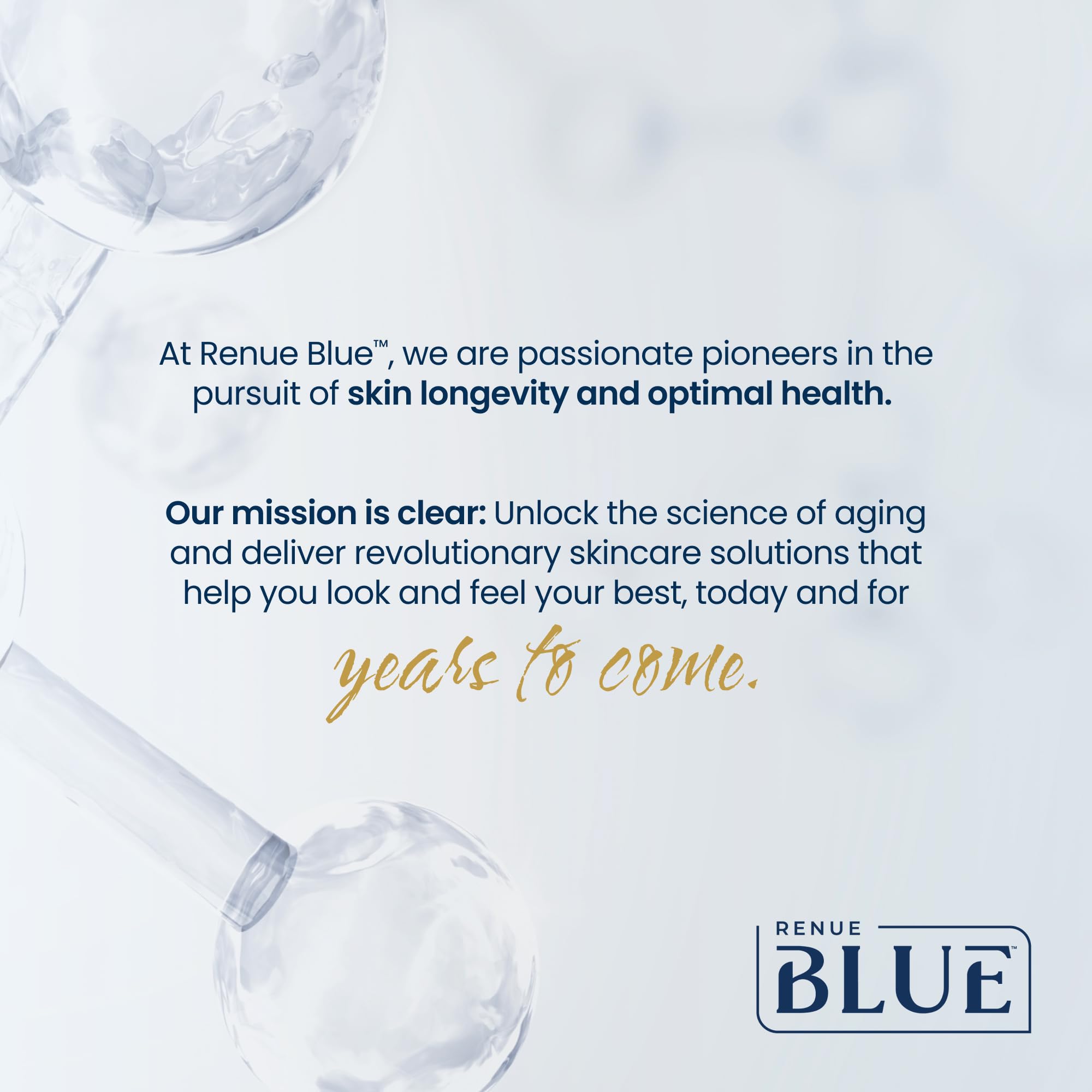Renue Blue Methylene Blue Face Cream - Liposomal NAD+ Complex and Nutrients for Skin Rejuvenation, Deep Hydration, and Anti-Aging Support Renue By ScienceBuy Supplements Australia
