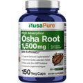 NusaPure OSHA Root Extract 1500 mg per Vegan Caps - 150 Count (10:1 Extract, Non-GMO, Vegan, Bioperine) Ligusticum Porteri NusaPureBuy Supplements Australia