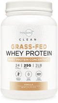 Type Zero Grass Fed Whey Protein Concentrate Powder (Vanilla, 2LBS) - Gluten Free 