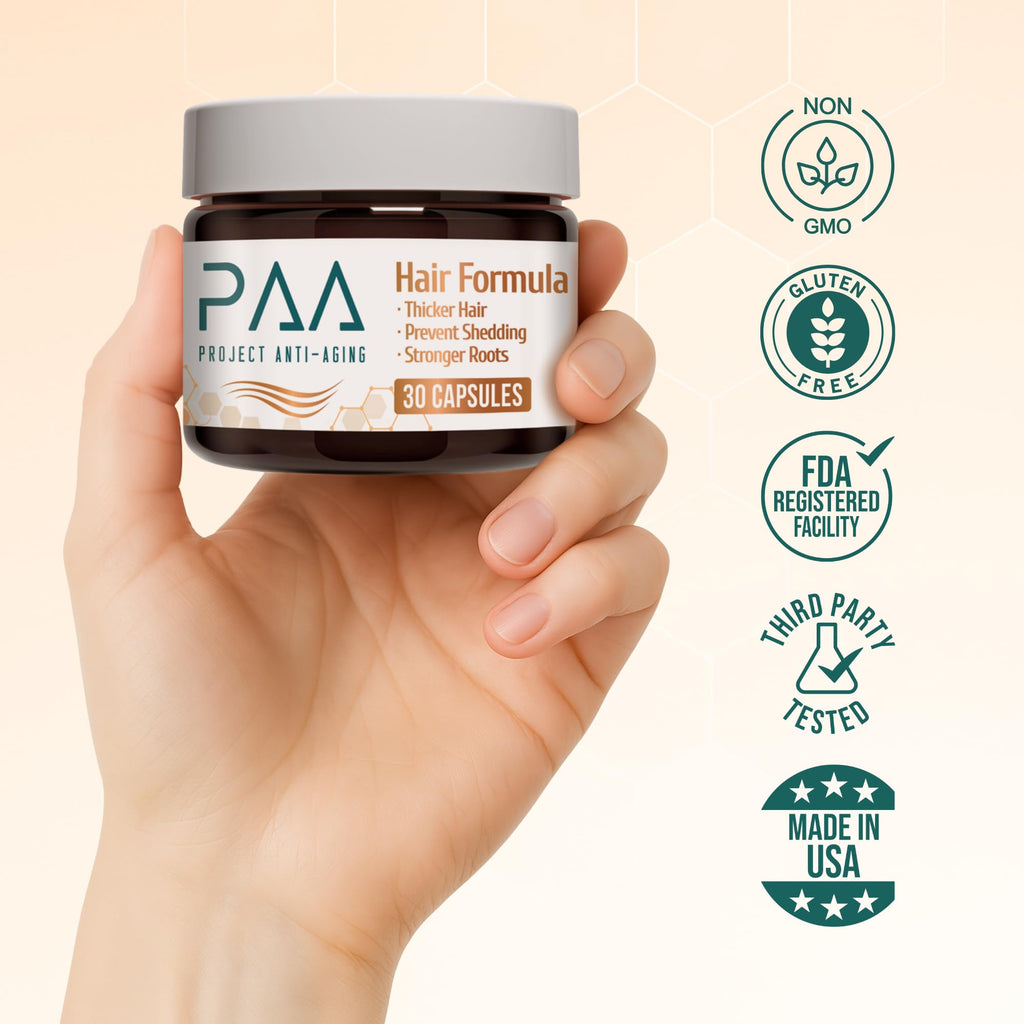 Project Anti-Aging Menopause Hair Don’t Care – Hair Growth Vitamins for Women 40+ to Support Thinning, Volume, Skin & Nails – Nutrient-Rich Supplement for Stronger, Fuller – Visible Results Project Anti-AgingBuy Supplements Australia
