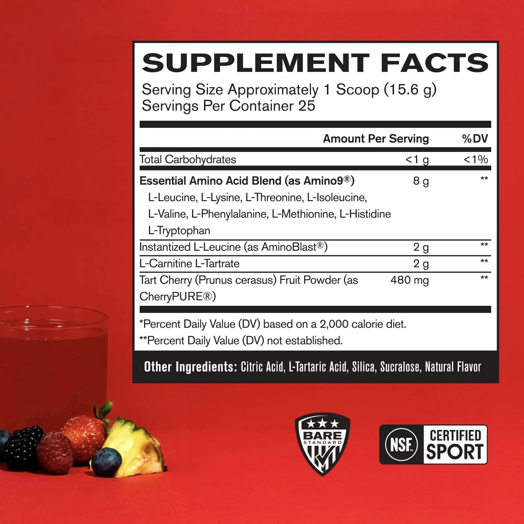 BARE PERFORMANCE NUTRITION BPN Strong Multi-Vitamin 30 Day Supply + Recover Post-Workout Muscle Recovery Drink Mix BARE PERFORMANCE NUTRITION