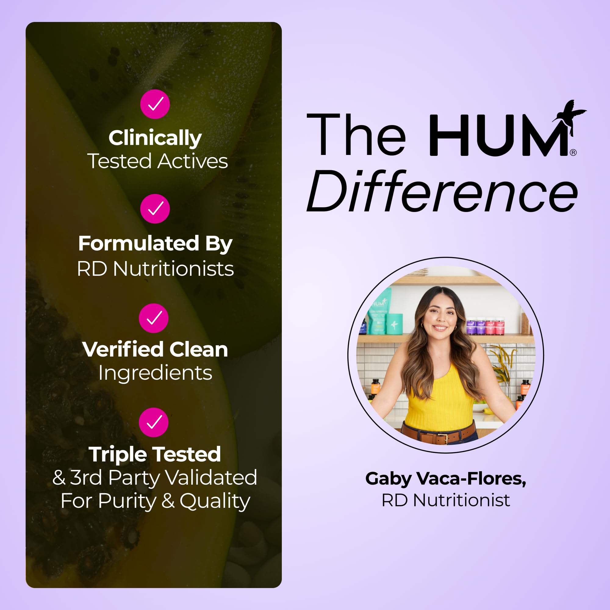 HUM Fan Club Menopause Probiotic Supplement, Estrogen Free Menopause Supplements for Women, Non Hormonal, Supports Energy & Hot Flashes, Grape Seed Extract & Siberian Rhubarb, 30 Vegan Capsules HUMBuy Supplements Australia