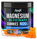 Magnesium Glycinate Gummies for Adults 500mg - Chewable Magnesium Glycinate for Kids Sleep, Glicinato De Magnesio para Mujeres, 60 Count JOYLI NutritionBuy Supplements Australia