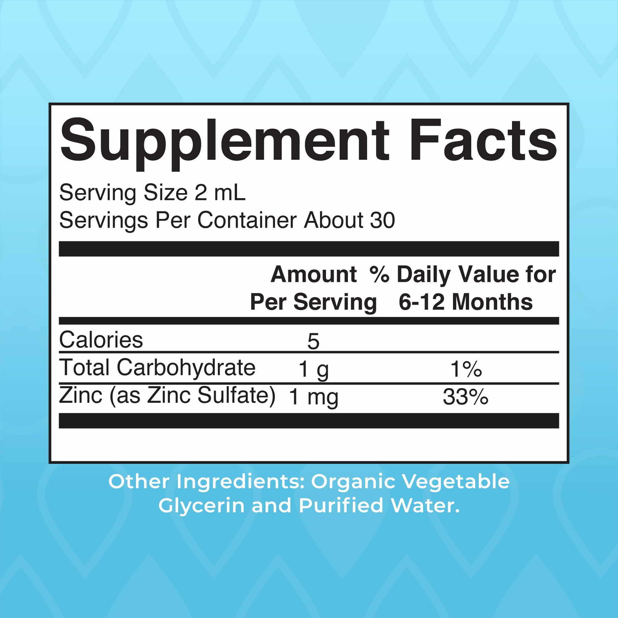 MaryRuth Organics Organic Infant Ionic Zinc Liquid Drops | Zinc Sulfate for Immune Support | Organic Glycerin | Antioxidant | Vegan | Formulated for Babies Ages 6-12 Months | 1 Month Supply | 2 Fl Oz MARYRUTH'SBuy Supplements Australia