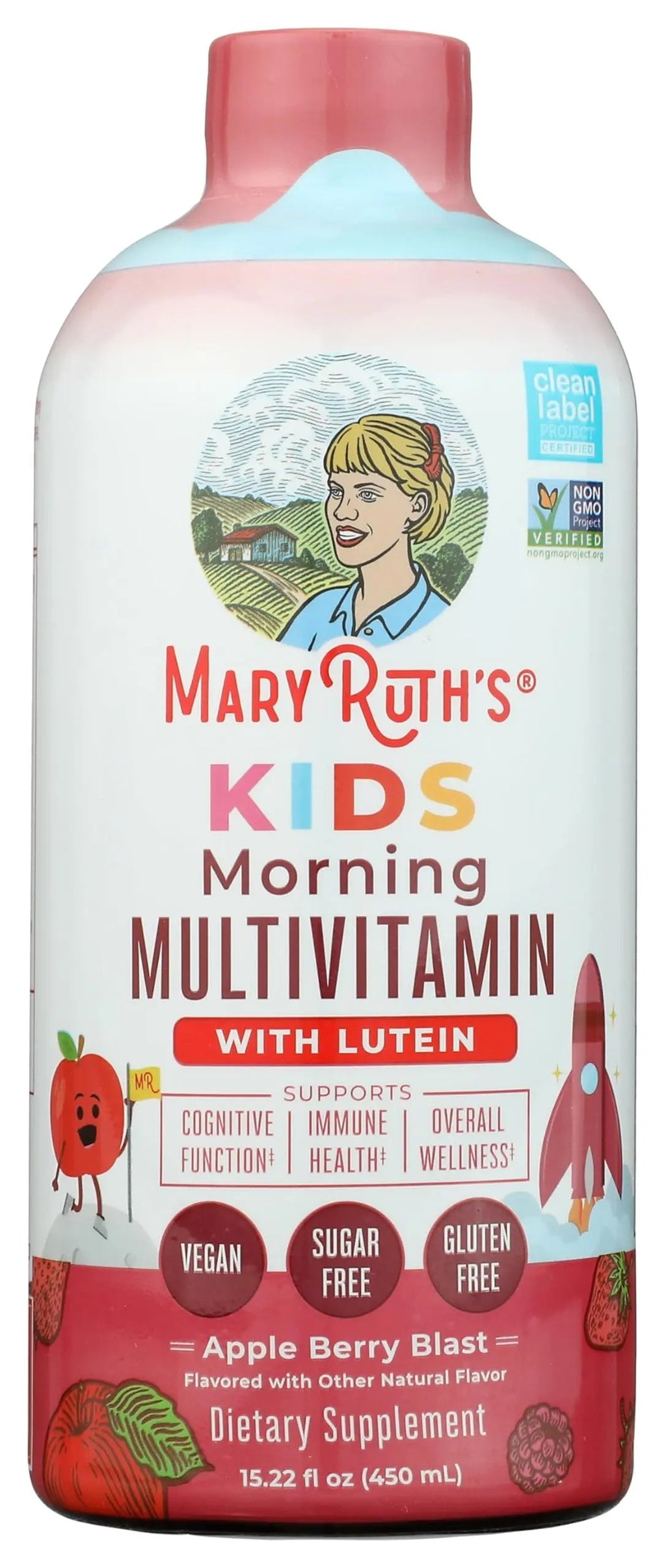 MaryRuth's Kids Liquid Morning Multivitamin | Kids Multivitamin | Immune Support | Vitamin C & D | Kids Vitamins | MaryRuth OrganicsBuy Supplements Australia