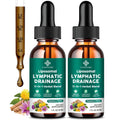 Lymphatic Drainage Drops - 11 in 1 Lymphatic Supplement for Immune, Lymph System & Liver Detox - with Echinacea, Horse Chestnut, Dandelion, Elderberry & Burdock - Raspberry Flavor, Vegan, 2 Fl Oz YANLUOBO buy supplements Au
