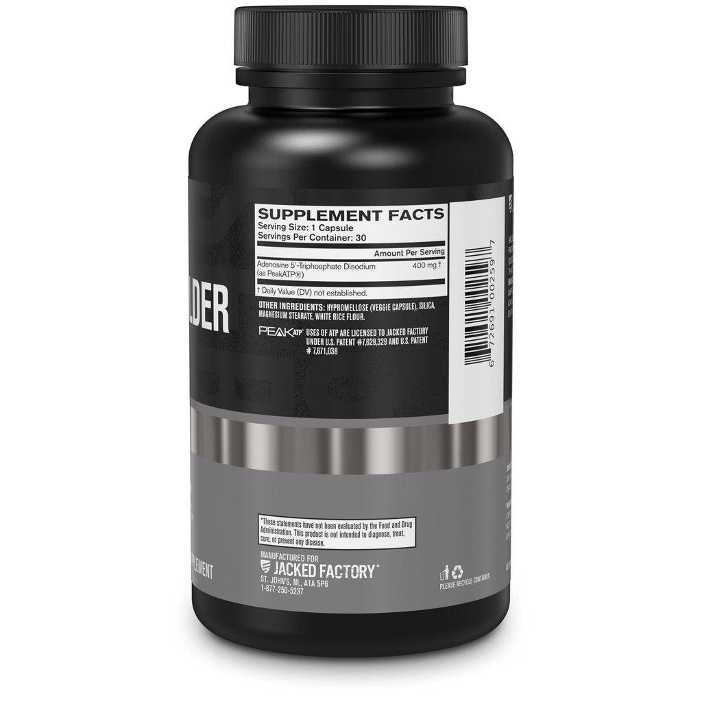 Jacked Factory Essentials Muscle Builder - ATP Muscle Builder for Men with Peak ATP to Support Muscle Gain, Enhance Athletic Performance, & Increase Strength - 30 Capsules Jacked FactoryBuy Supplements Australia