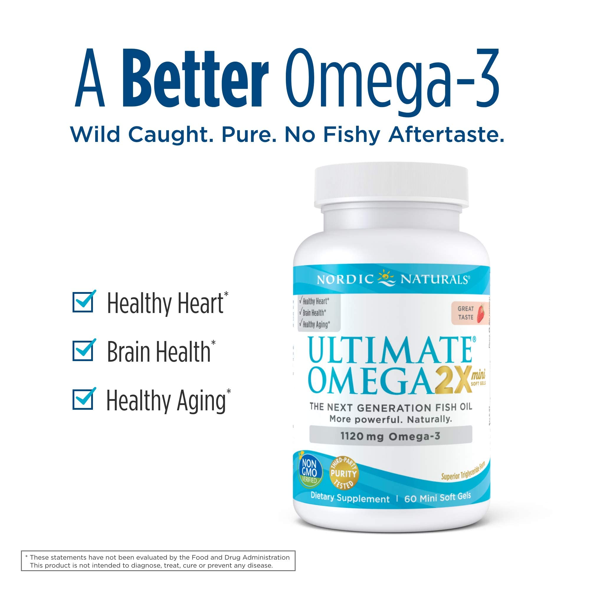 NORDIC NATURALS Ultimate Omega Minis, 60 CT Nordic NaturalsBuy Supplements Australia