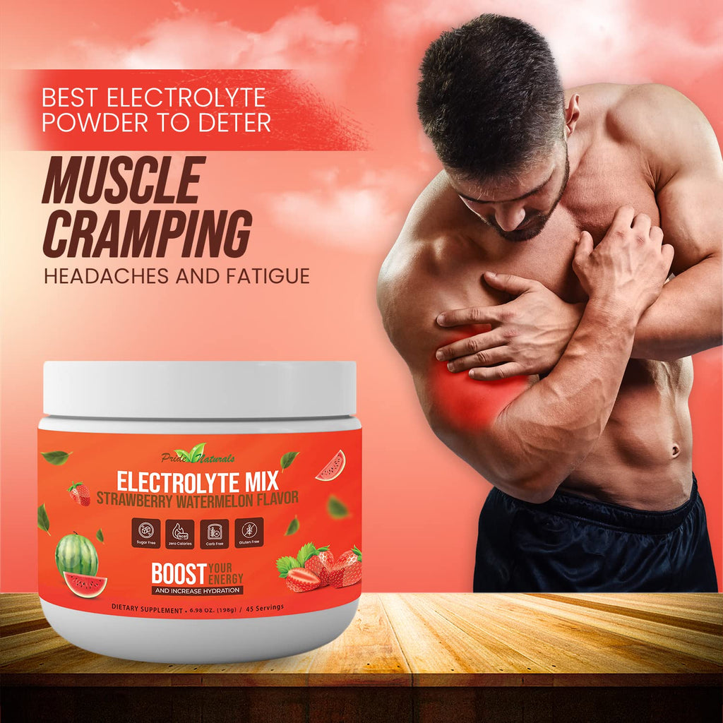 Electrolyte Powder - Refreshing Workout Recovery Electrolytes, Sugar Free, Gluten Free Pride Naturals, IncBuy Supplements Australia