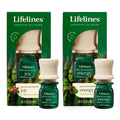 Lifelines Essential Oil Blend 2-Pack, Walk in The Woods: Energy & Joy Oils for Essential Oil Diffuser
