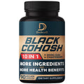 Dedica Black Cohosh dietary supplement bottle on a white background