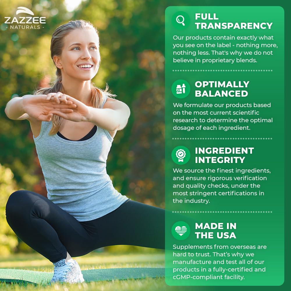 Zazzee USDA Organic Black Cohosh 10:1 Extract, 120 Vegan Capsules, 4 Month Supply, Actaea Racemosa, Women’s Health & Hormonal Balance Support,
