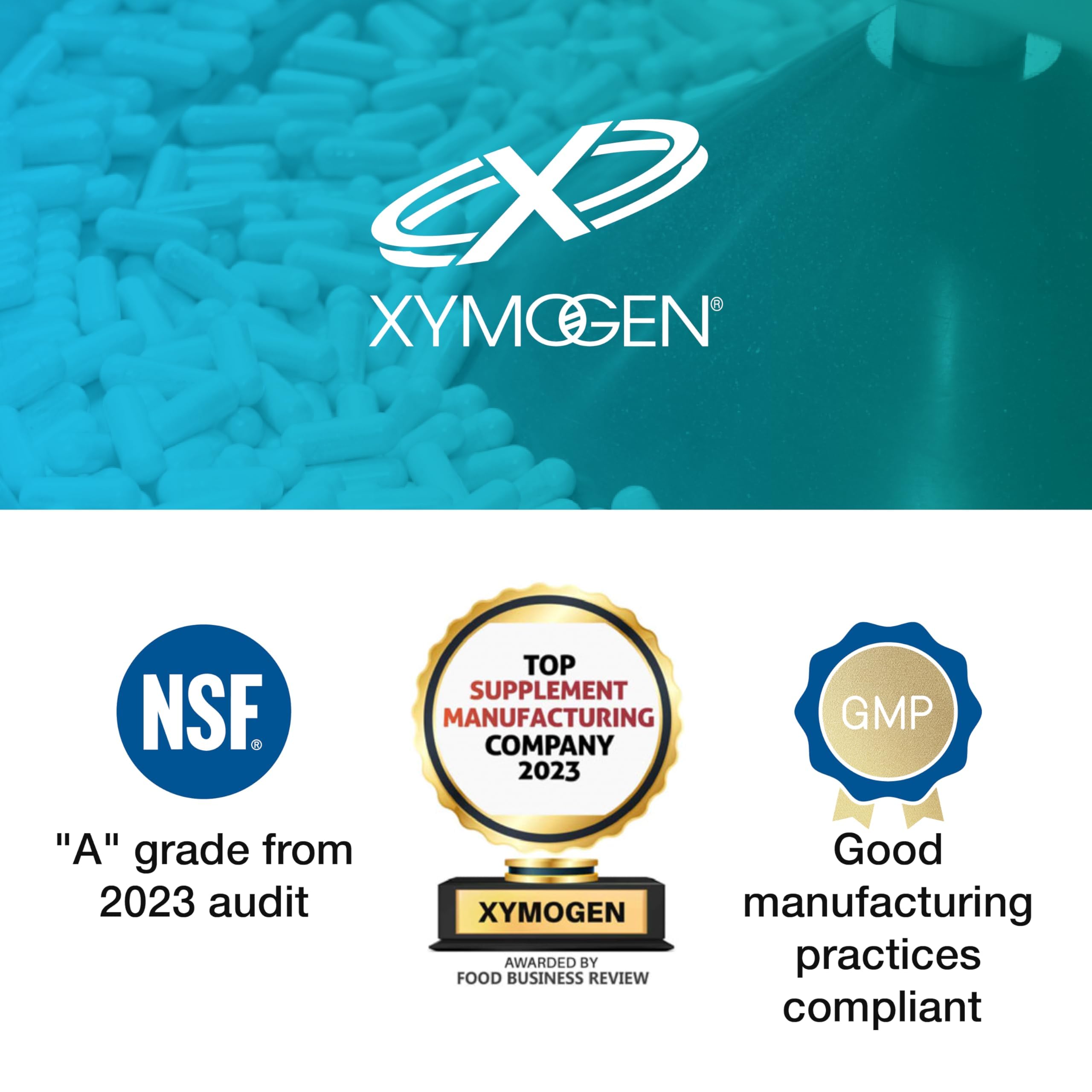 XYMOGEN Saloxicin - Antioxidant Support Supplement - Grape Seed Extract, Pomegranate Fruit & Cranberry Supplement - White Willow Bark & Boswellia Extract - 120 Capsules XYMOGENBuy Supplements Australia