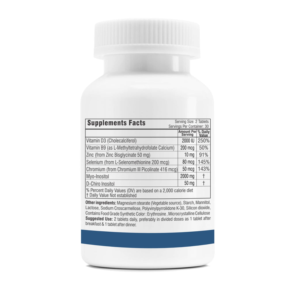 Trexgenics SYNERGISTIC & ADVANCED PCOS Support Myo-Inositol 1000 mg, D-Chiro TrexgenicsBuy Supplements Australia