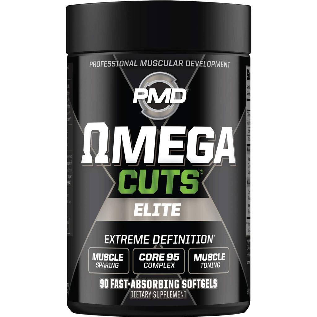 PMD Sports Ultra Pump Fuel - Pre Workout - Island Punch (30 Servings) Sports Omega Cuts Elite Thermogenic Fat Burner (90 Softgels)