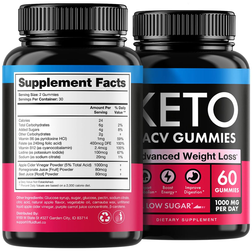 Keto Apple Cider Vinegar Gummies 1000mg - Well-Digested ACV Keto Gummies for Weight Loss BeilancyBuy Supplements Australia