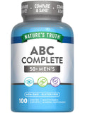 Nature's Truth Men's 50+ Multivitamin | with Vitamins A, C, E, B6 & B12 | 100 Count | Non-GMO & Gluten Free Nature's TruthBuy Supplements Australia