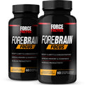 Forebrain Focus Brain Booster, Brain Supplement to Boost Clarity & Concentration, Improve Memory & Sharpness & Productivity, Nootropic Brain Support Supplement, Force Factor, 120 Capsules, Black Force FactorBuy Supplements Australia