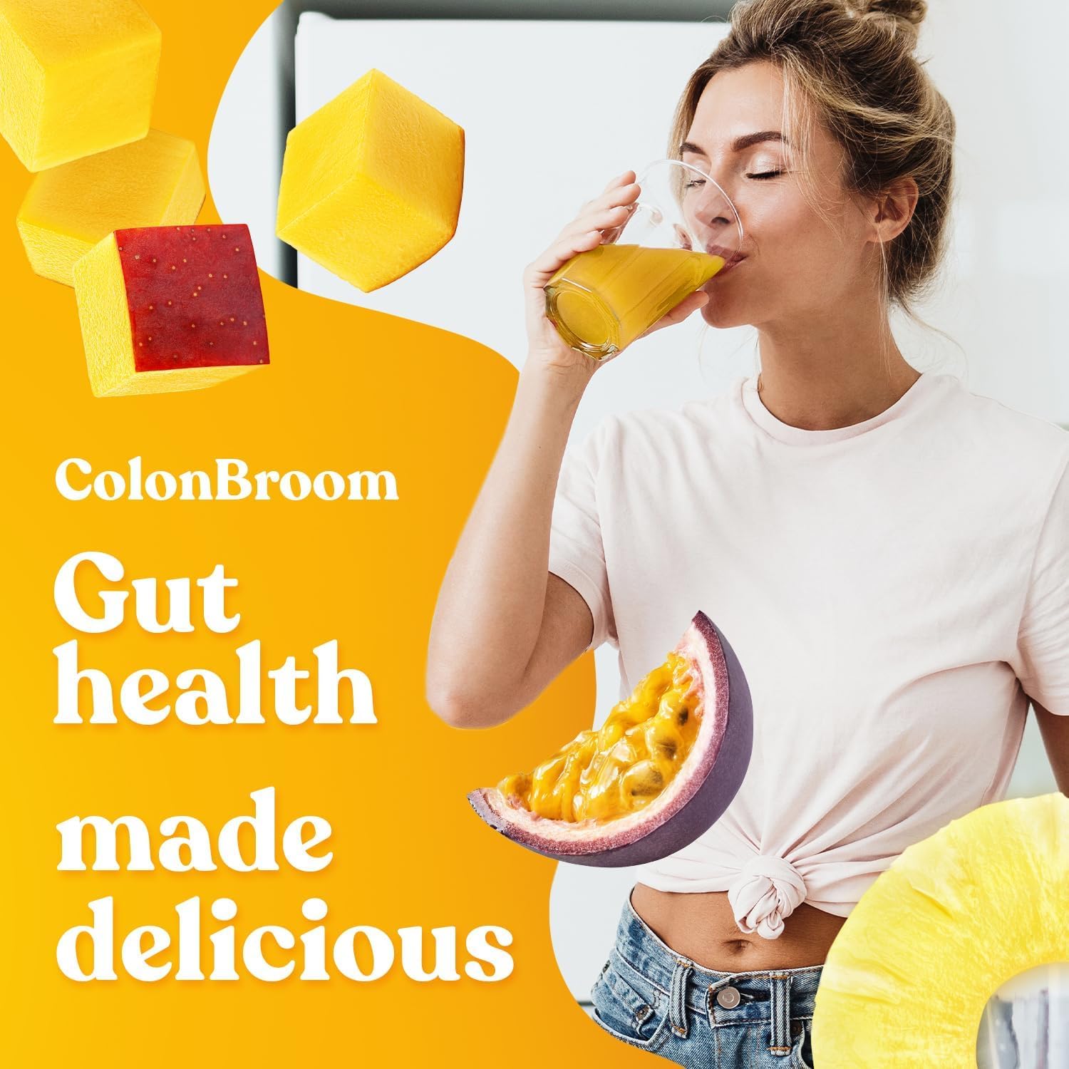 ColonBroom Psyllium Husk Powder, Colon Broom Colon Cleanser Fiber Supplement for Bloating Relief & Gut Health + Day & Night Burner Supplements, Weight Management Pills (60 & 50 Servings), 3 Items ColonBroomBuy Supplements Australia