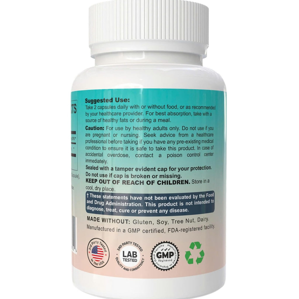 NMN Supplement 1000mg Pure - Liposomal NMN for NAD+ Supplement, Tested in USA, 60 Capsules THEREXABuy Supplements Australia